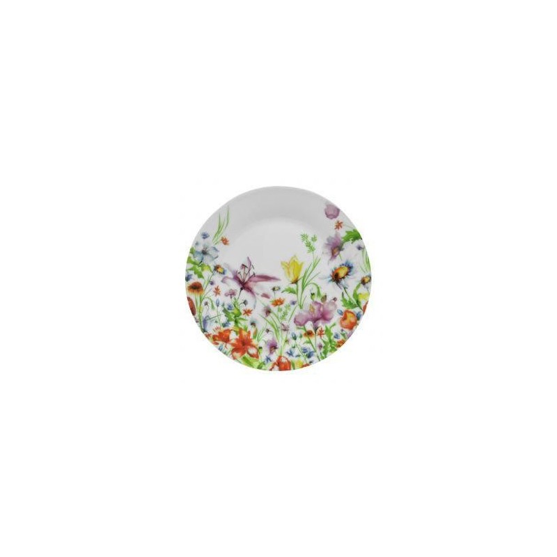 Тарелка десертная Полевые цветы 19 см KERAMIA