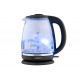Электрический чайник 1.7 литра стеклянный с LED-подсветкой Ardesto EKL-F100 (2150 Вт)