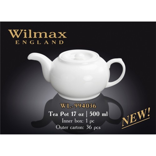 Чайник заварочный Wilmax Color 500 мл WL-994036