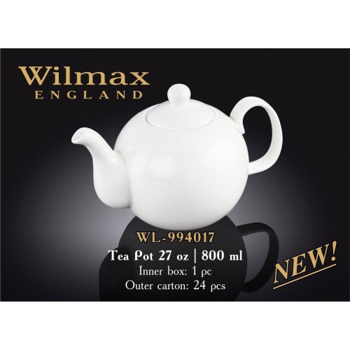 Чайник заварочный Wilmax 800 мл Color WL-994017