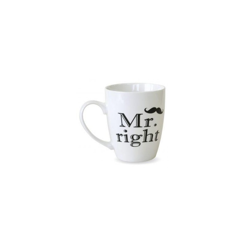 Чашка "Mr. right" 360 мл KERAMIA 21-272-049