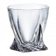 Набір склянок для віскі 340 мл - 2 шт Bohemia Quadro 163427