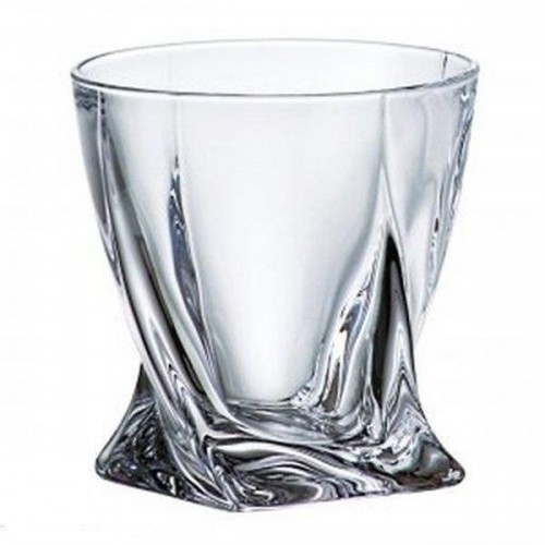 Набір склянок для віскі 340 мл - 2 шт Bohemia Quadro 163427